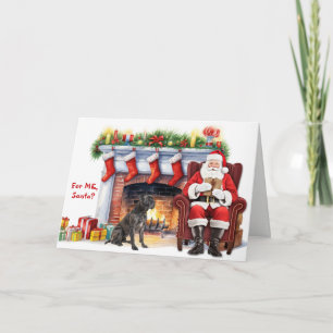 Santa's Geschenk Cane Corso Hund Weihnachten