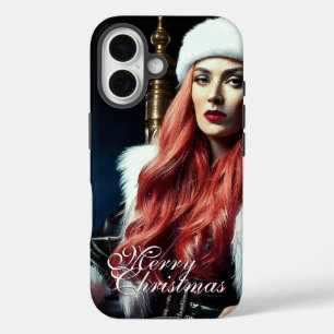 Santas heißeste Schwester - Frohe Weihnachten 0312 iPhone 16 Hülle
