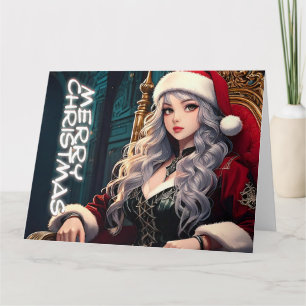 Santas heißeste Schwester - Frohe Weihnachten 0312 Karte
