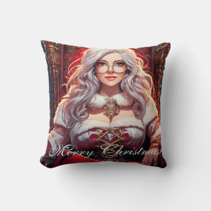 Santas heißeste Schwester - Frohe Weihnachten 0312 Kissen