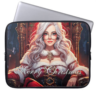 Santas heißeste Schwester - Frohe Weihnachten 0312 Laptopschutzhülle