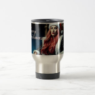 Santas heißeste Schwester - Frohe Weihnachten 0312 Reisebecher