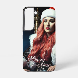 Santas heißeste Schwester - Frohe Weihnachten 0312 Samsung Galaxy Hülle
