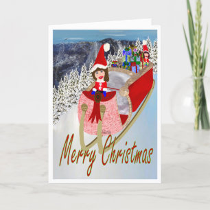 Santa's Helfer Karte