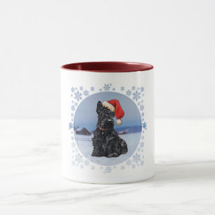 Santas Helfer Scottish Terrier Tasse