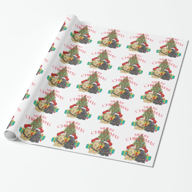 Santas Helpers Geschenkpapier (Ungerollt)