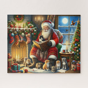 Santas Kätzchen-Geschichtsstunde