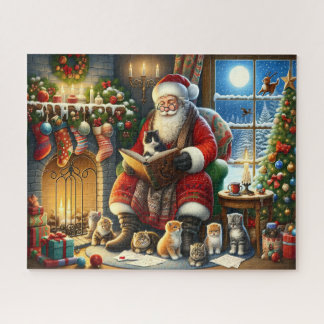 Santas Kätzchen-Geschichtsstunde
