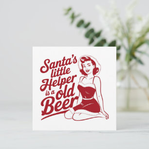 Santas kleiner Helfer Snarky Weihnachten Sarkastis