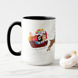 Santas Lappy Helpers - Ordinateur portable mug