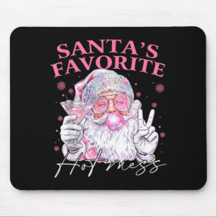 Santas Lieblings-Chaos Lustiges Weihnachten Mousepad