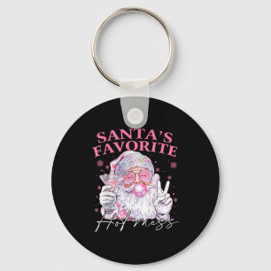 Santas Lieblings-Chaos Lustiges Weihnachten Schlüsselanhänger