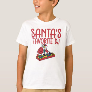 Santas Lieblings-DJ Weihnachten T-Shirt