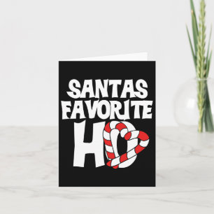 Santas Lieblings-Ho Karte