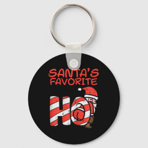 Santas Lieblings-Komischer Unartiger Erwachsener W Schlüsselanhänger