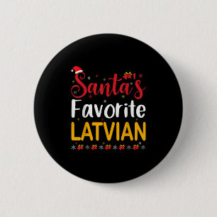 Santas Lieblings- Lettische passende Familien-Pyja Button