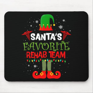 Santa's Lieblings-Reha-Team-Elfen-Physiotherapie C Mousepad