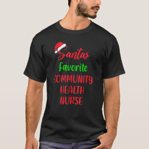 Santas Lieblings-Weihnachten für Gemeindekrankenpf T-Shirt