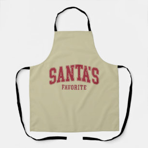 Santas Lieblings-Weihnachtsgeschenk Lustiges Festl Schürze