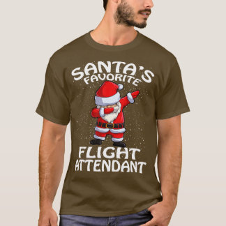 Santas Lieblingsflugbegleiterin Weihnachten 1 T-Shirt