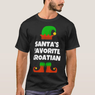 Santas Lieblingsgeschenk aus Kroatien Lustiges Kro T-Shirt