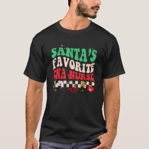 Santas Lieblingskrankenschwester  Weihnachten Xmas T-Shirt