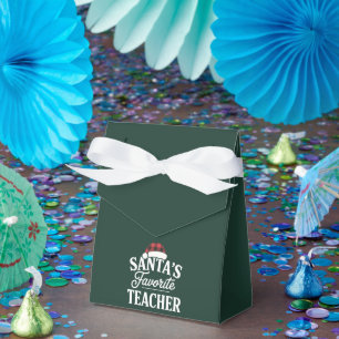 Santa's Lieblingslehrer Weihnachten unterrichtet S Geschenkschachtel