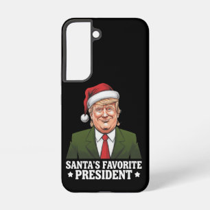 Santas Lieblingspräsident lustiger Trump Weihnacht Samsung Galaxy Hülle
