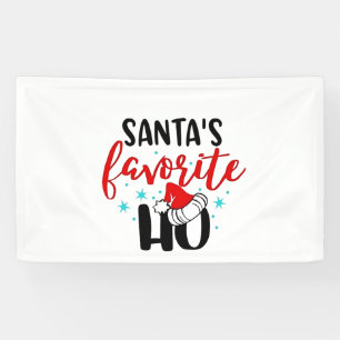 Santas Lieblingswitz Weihnachten Xmas Banner