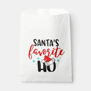 Santas Lieblingswitz Weihnachten Xmas Geschenktütchen