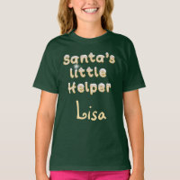 Santas little Helper Lisa T-Shirt