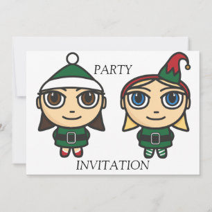 Santas Little Helpers Party Einladung