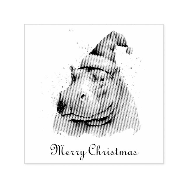 Santa's Little Hippo, Brauch Permastempel (Design)