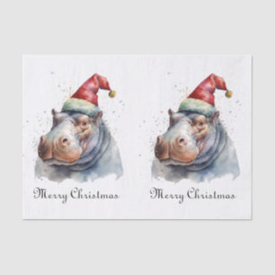 Santa's Little Hippo, Brauch Seidenpapier