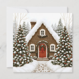 Santas Lodge Feiertagskarte