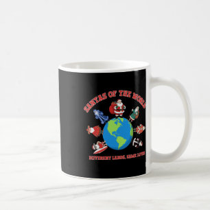 Santas of the World Global Christmas Cultural Kaffeetasse