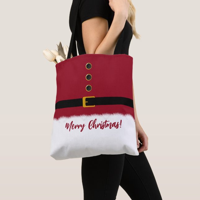 Santas Red Outfit - Weihnachtszeit- Tasche (Von Nahem)