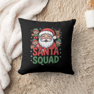 Santas schlechter Einfluss (Lustiger Santa-Trupp) Kissen