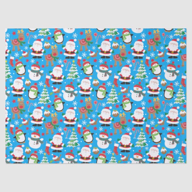 Santas Seidenpapier (Vorderseite)