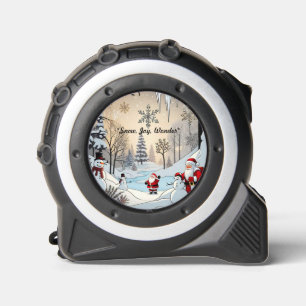"Santa's Snowy Journey" Maßband