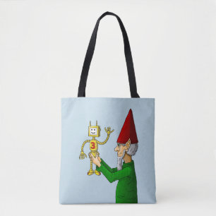 Santa's Spielzeugmacher präsentiert den neuen Spie Tasche