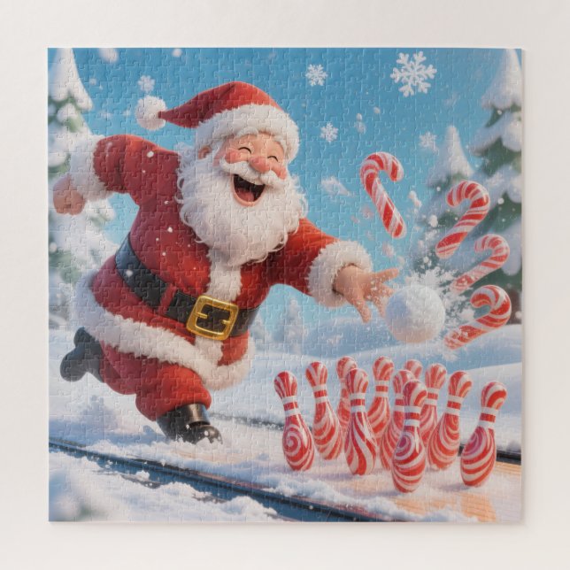 Santa's Strike! Christmas Candy Cane Bowling (Vertikal)
