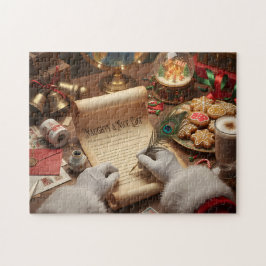 Santas unartige und brave Liste Weihnachts-Schreib