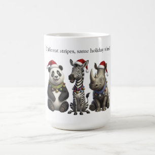 Santas wilde Dreiergruppe Kaffeetasse