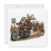 Santas wilder Route 66 Weihnachtsritt