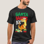 Santasaurus Rex Christmas Rex Dinosaurier Santa Ki T-Shirt<br><div class="desc">Santasaurus Rex Weihnachts Rex Dinosaurier Santa Kids 2.</div>