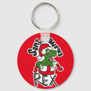 Santasaurus Rex Schlüsselanhänger
