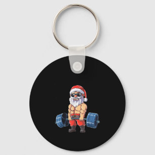 Santashred Lustiger Santa Meme Weihnachten Fitness Schlüsselanhänger