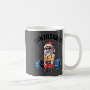 Santashred Lustiger Weihnachtsmann Meme Weihnachte Kaffeetasse