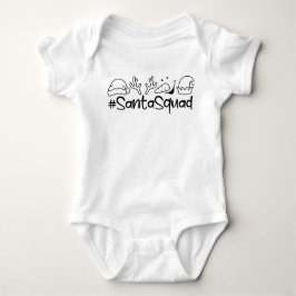 SantaSquad Weihnachtsbaby Baby Strampler